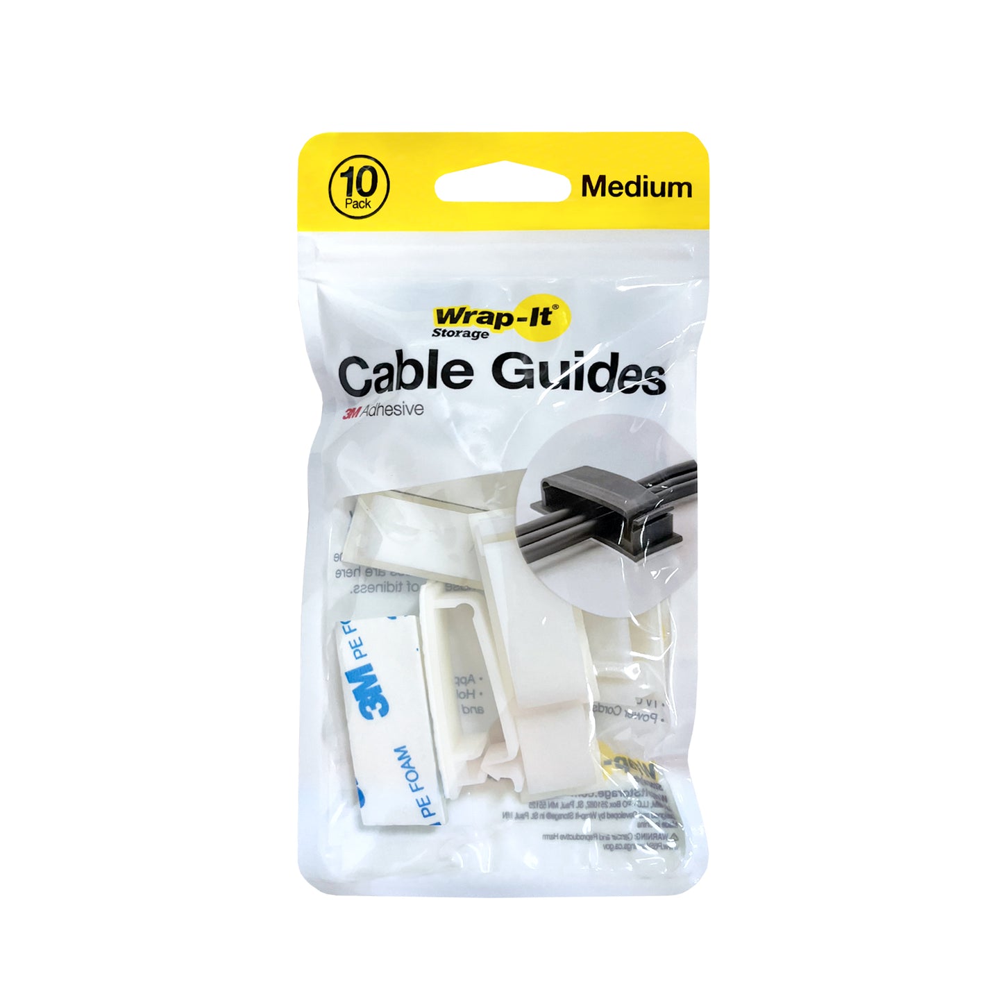 Cable Guides - Medium (10-Pack)