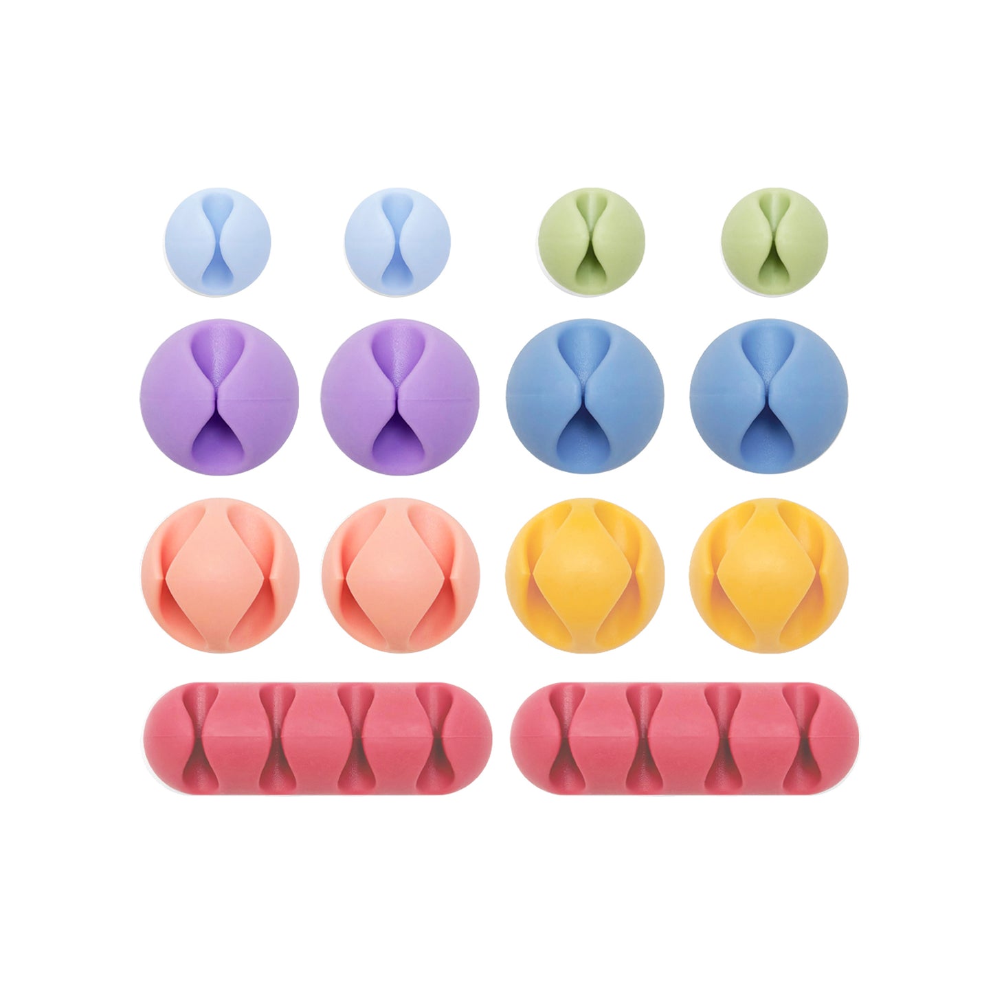 Cable Clips - Assorted 14-Pack