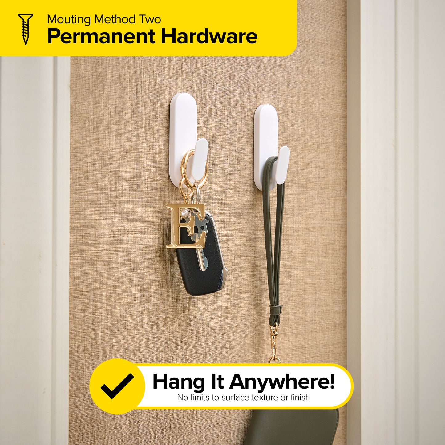 Handy Hooks™ - The Ian - Medium (2-Pack) - Wrap-It Storage