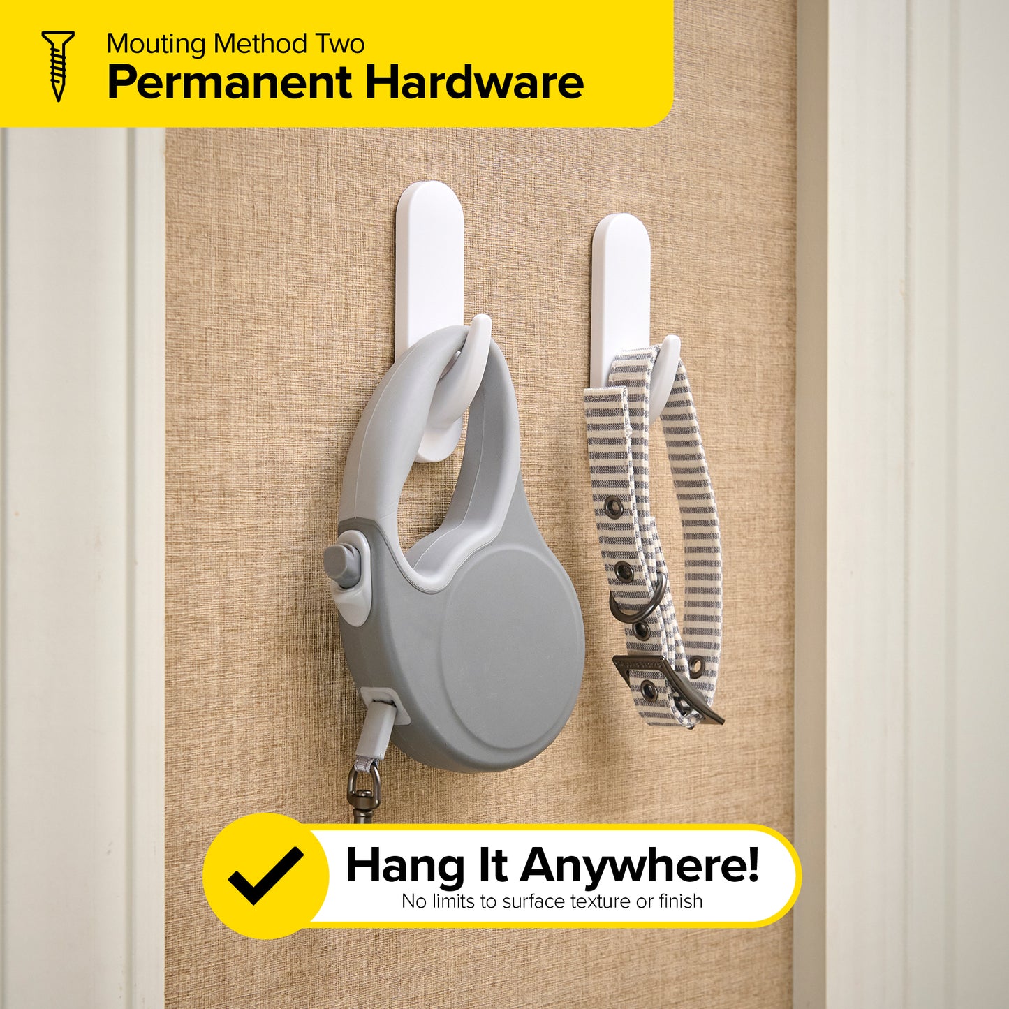 Handy Hooks™ - The Fin - Large (2-Pack) - Wrap-It Storage