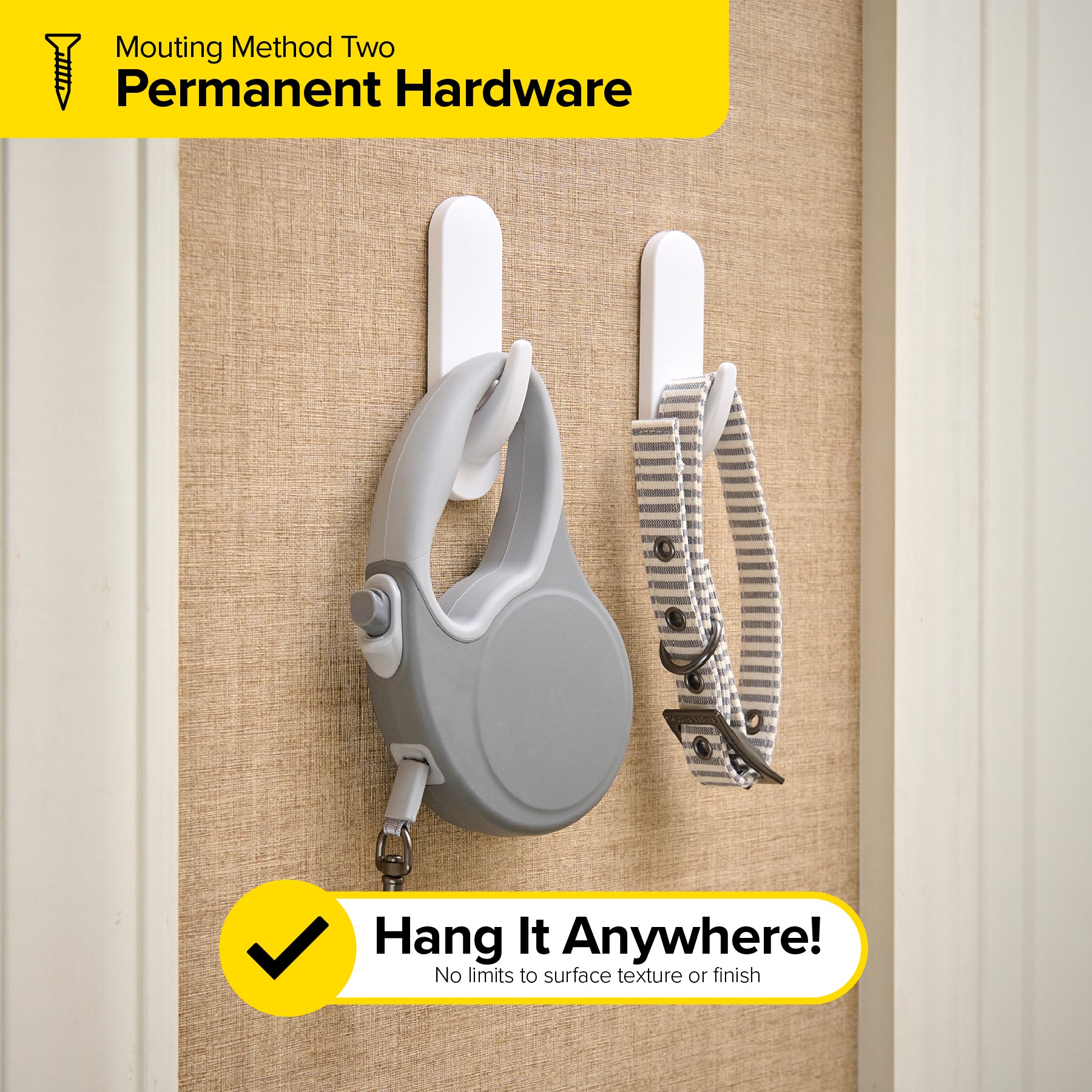 Handy Hooks™ - The Fin - Large (2-Pack) - Wrap-It Storage