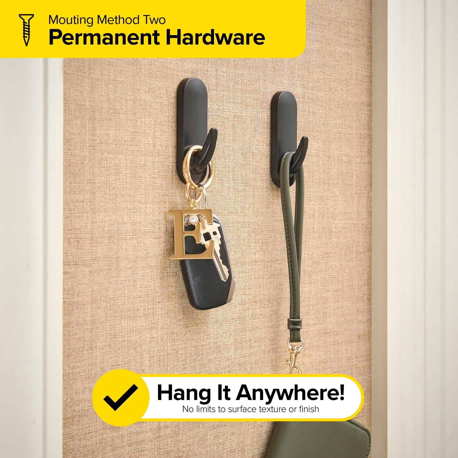 Handy Hooks™ - The Fin - Medium (6-Pack) - Wrap-It Storage