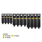 Heavy-Duty™ Storage Straps - Assorted 12-Pack (10", 13", 17")
