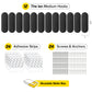 Handy Hooks™ - The Ian - Medium (12-Pack) - Wrap-It Storage