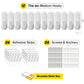 Handy Hooks™ - The Ian - Medium (12-Pack) - Wrap-It Storage