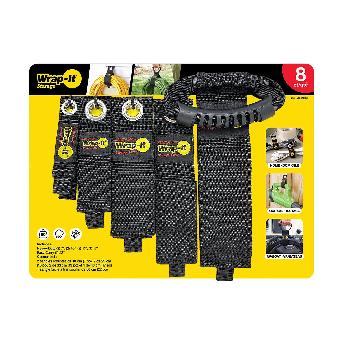Heavy-Duty/Easy-Carry (Assorted 8-Pack)
