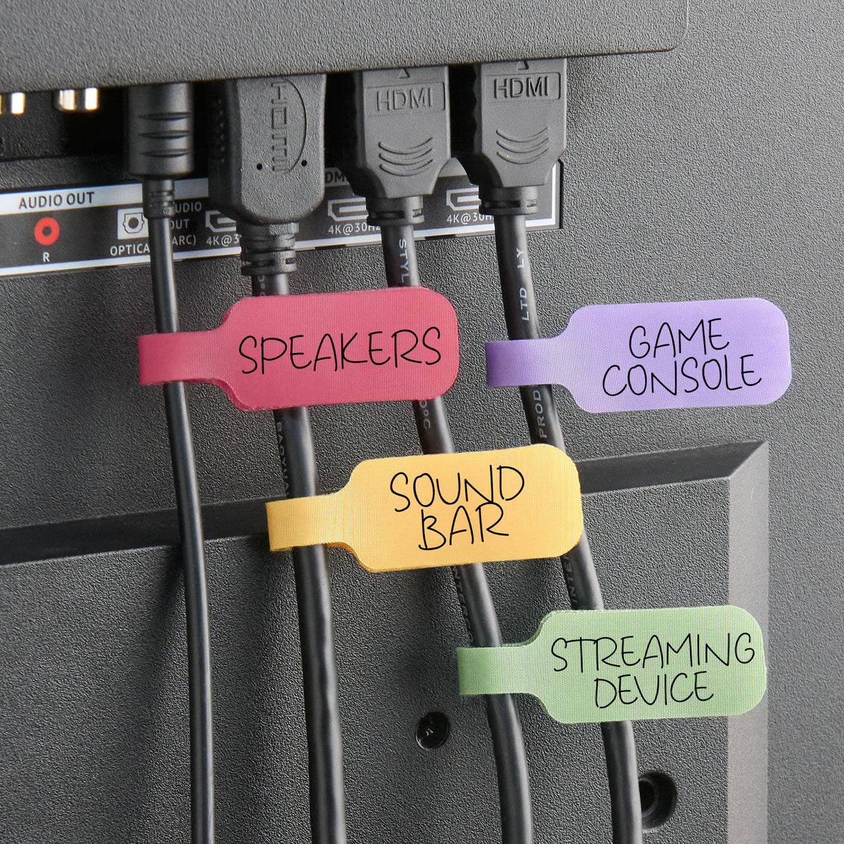 Macaron Madness - Cable Labels