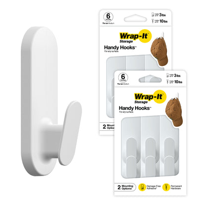 Handy Hooks™ - The Ian - Medium (12-Pack)
