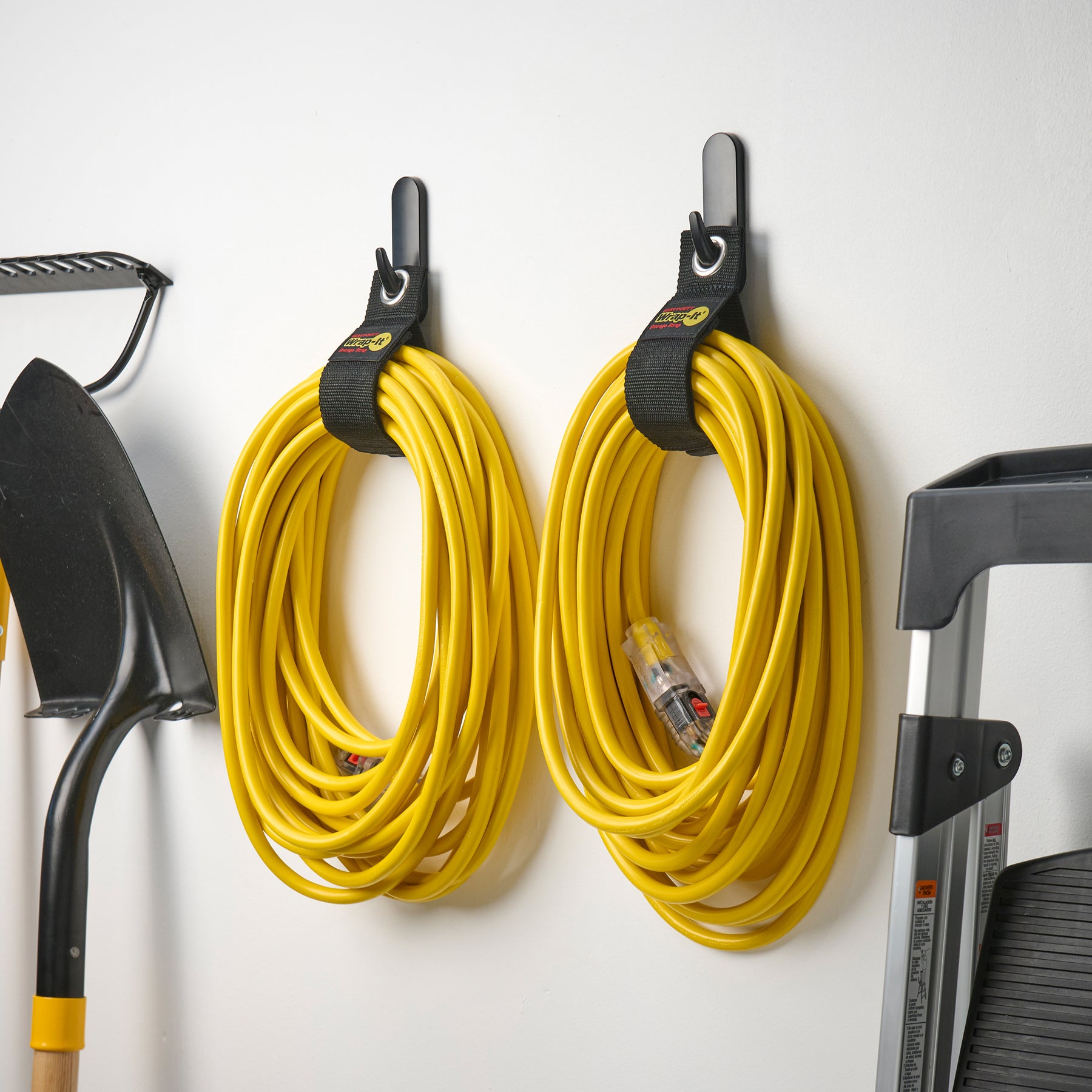 Handy Hooks™ - The Fin - Large (2-Pack) - Wrap-It Storage