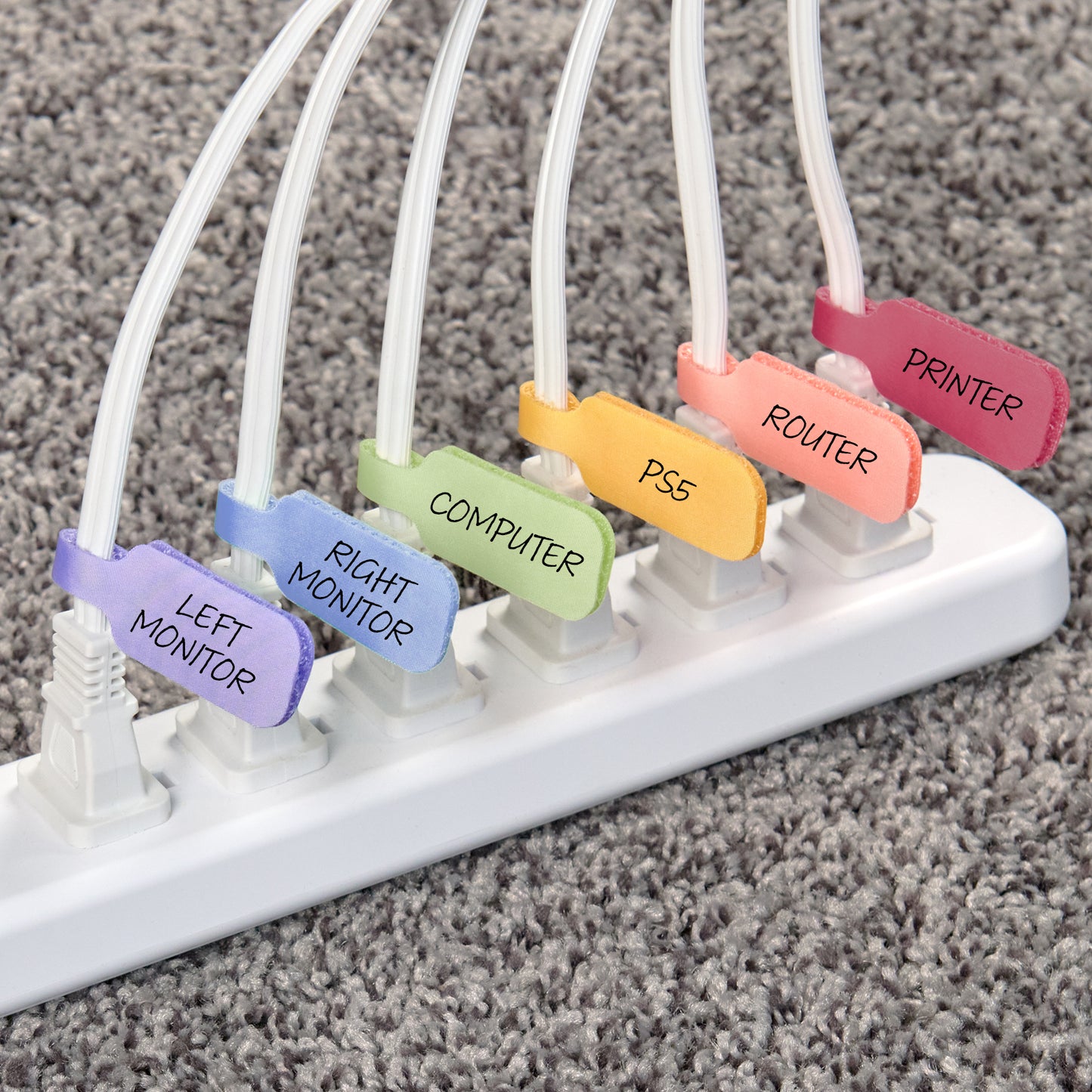 Cable Labels - Medium (14-Pack) Macaron