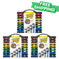 Bungee Buddy® - Bungee Cord Organizer + 8 Bungee Cords (3-Pack)