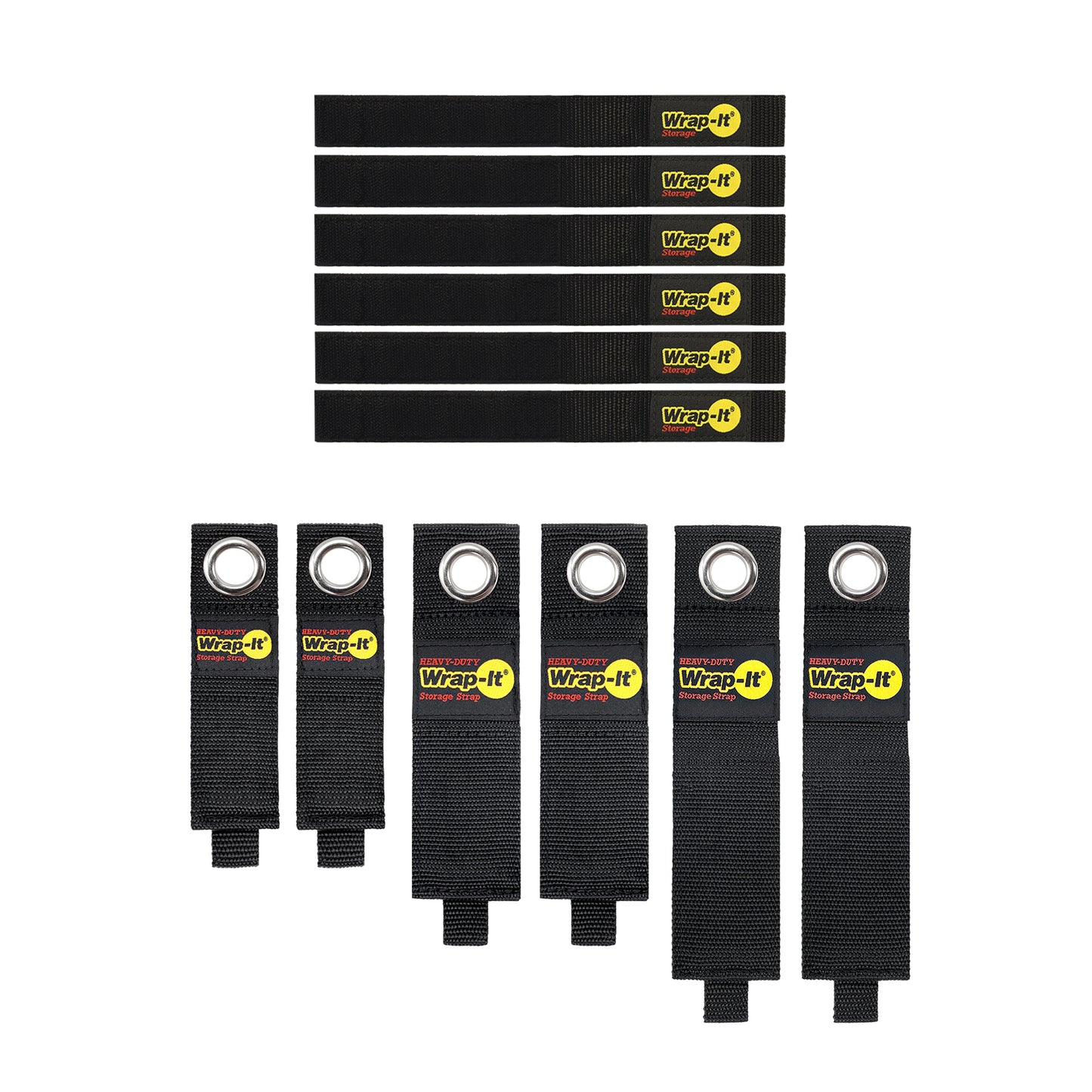 Heavy-Duty/Quick-Straps (Assorted 12-Pack)