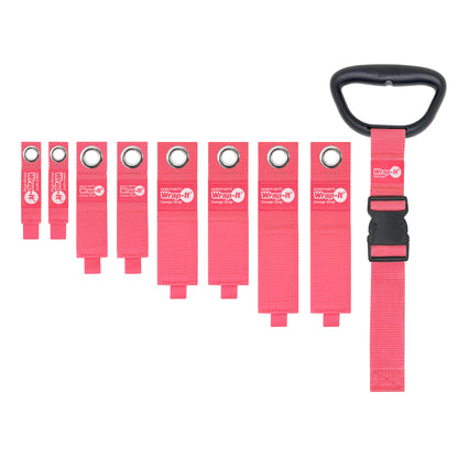 Heavy Duty & Clip 'n Carry Storage Straps - Assorted 9-Pack - Wrap-It Storage