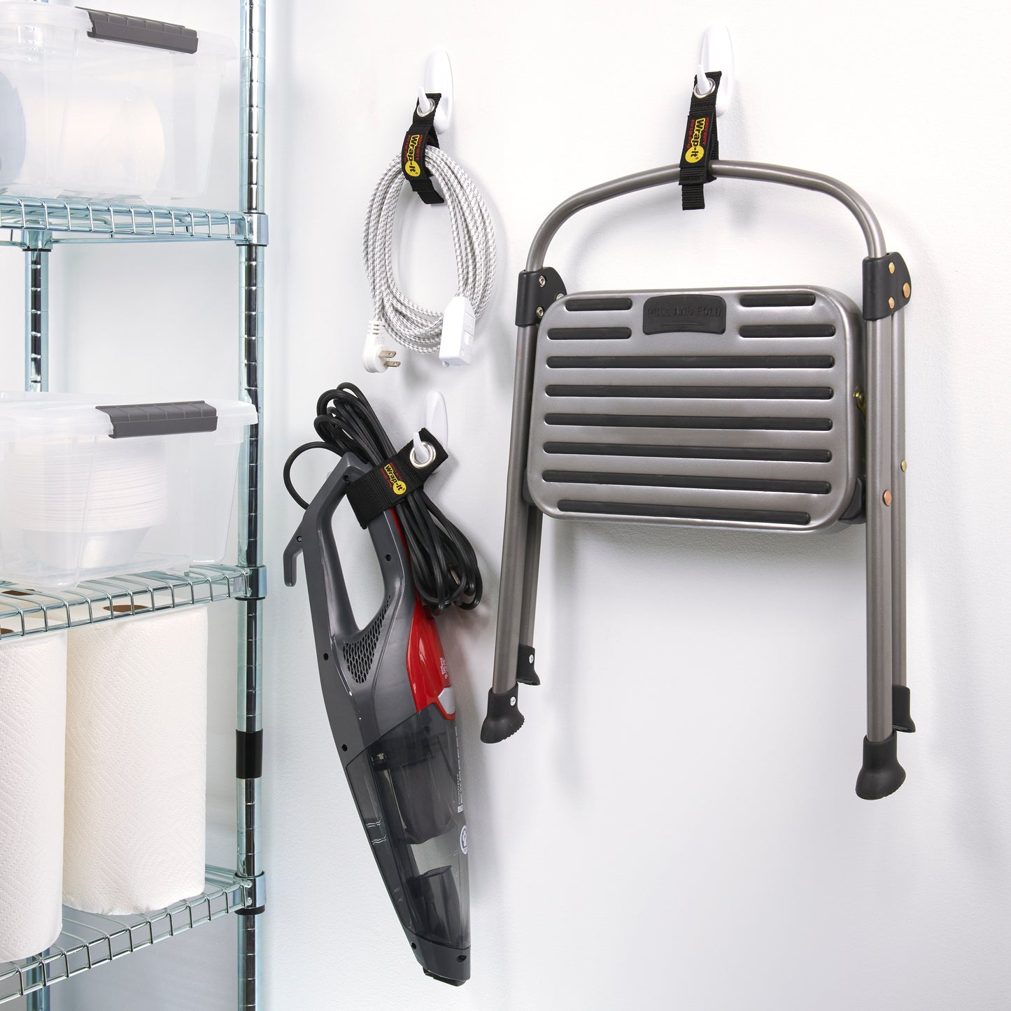 Heavy Duty & Clip 'n Carry Storage Straps - Assorted 9-Pack - Wrap-It Storage