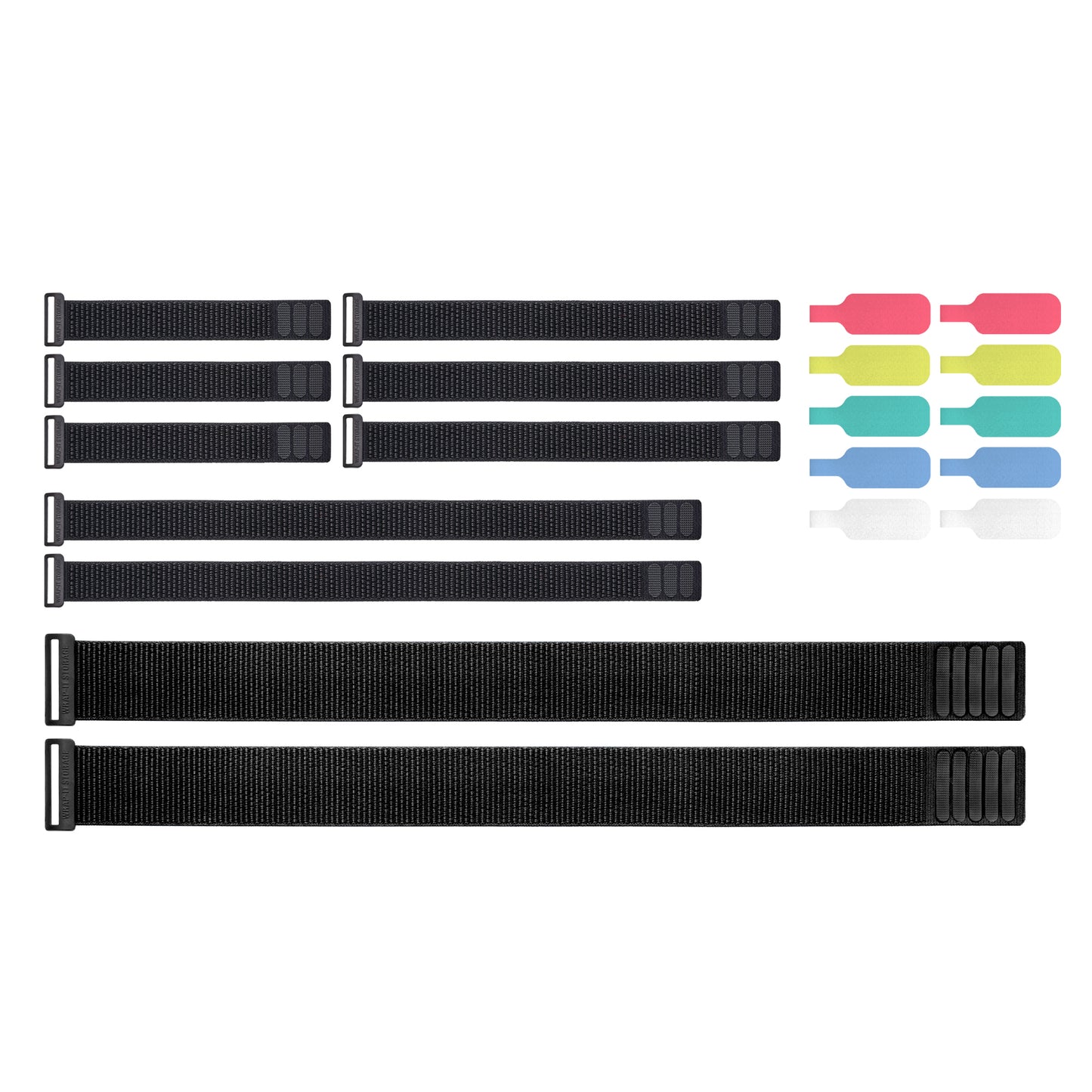 Cable Management - Assorted 20-Pack - Wrap-It Storage