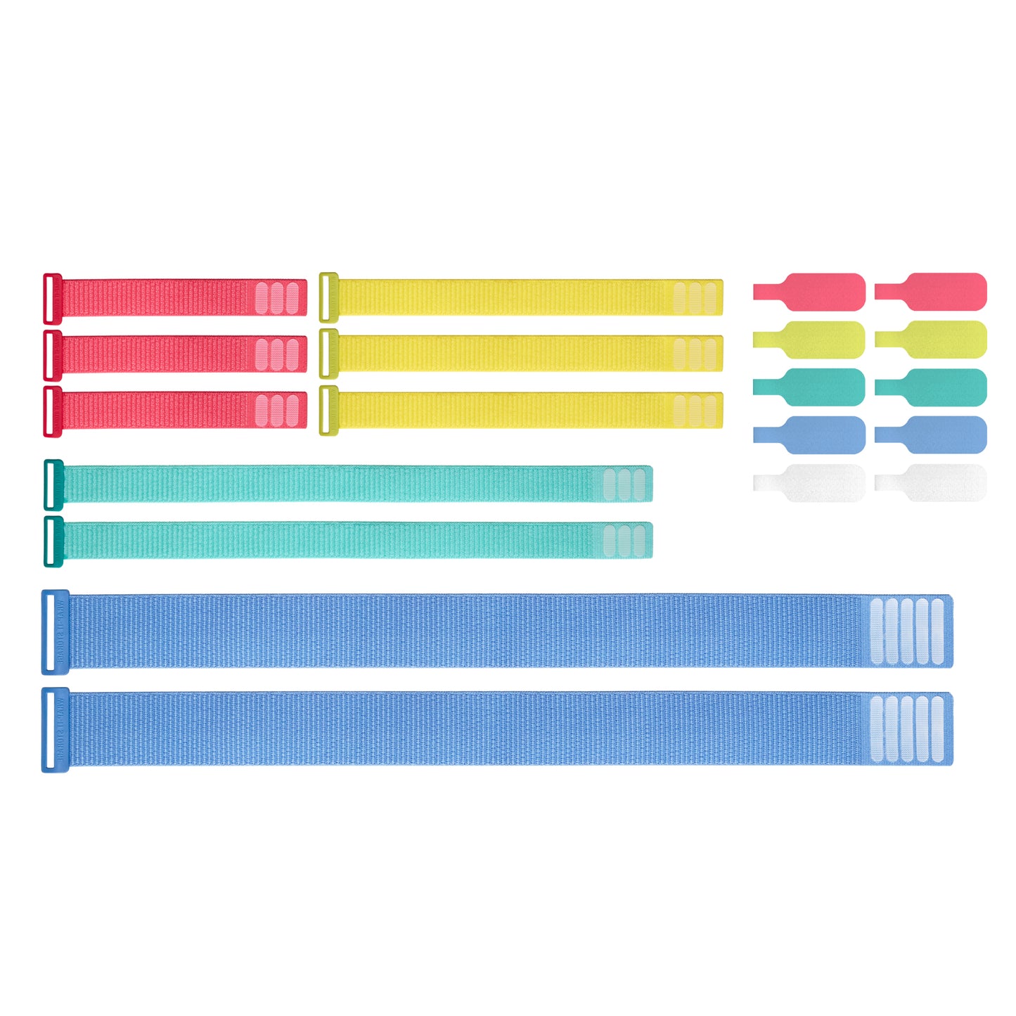 Cable Management - Assorted 20-Pack - Wrap-It Storage