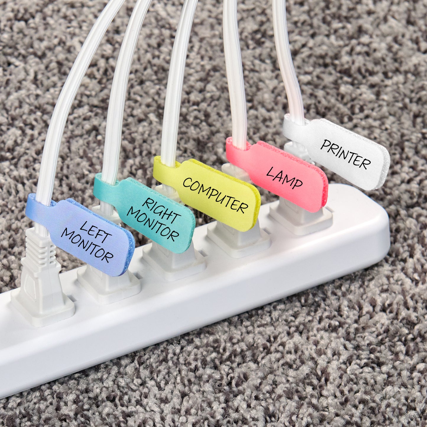 Cable Management - Assorted 20-Pack - Wrap-It Storage