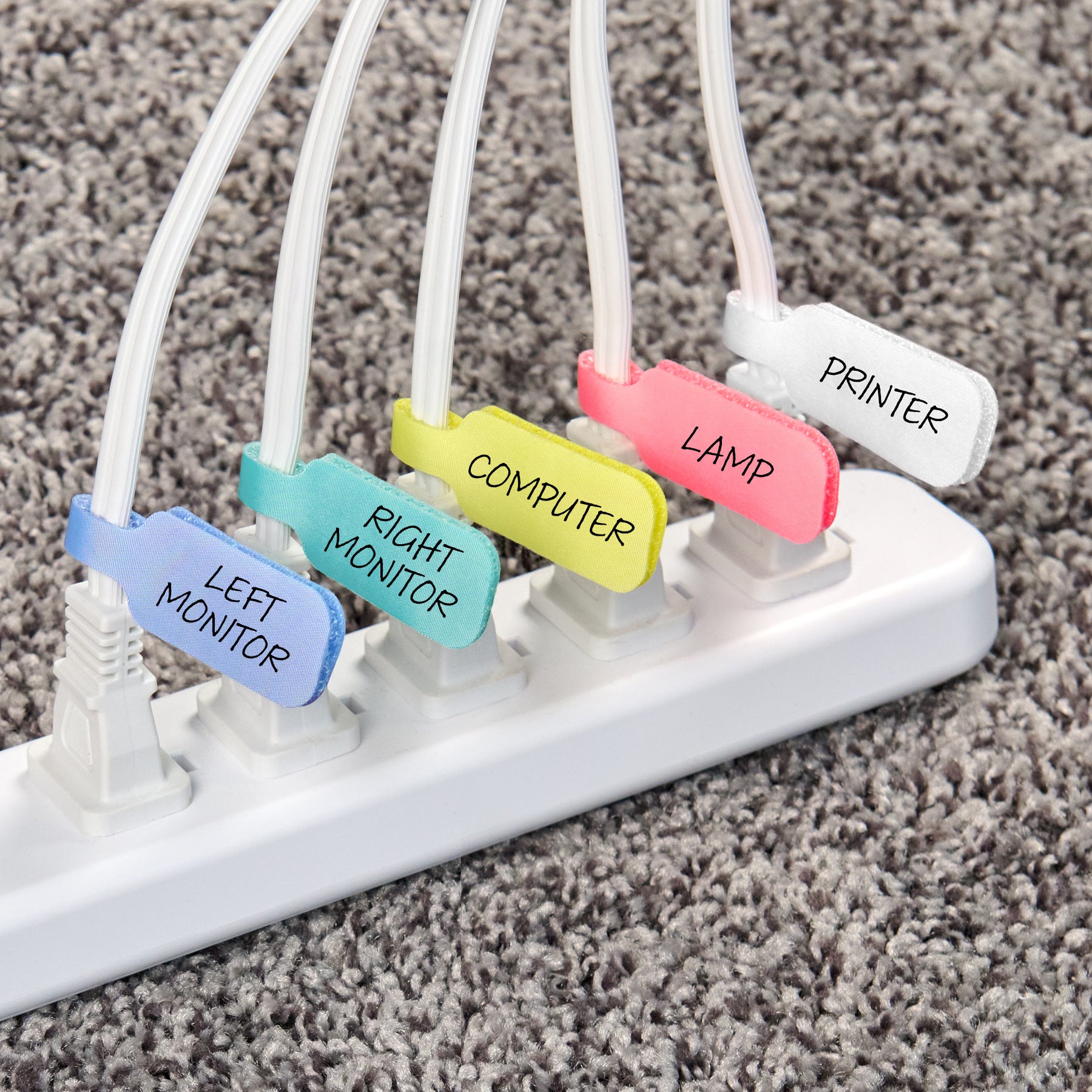 Cable Management - Assorted 20-Pack - Wrap-It Storage