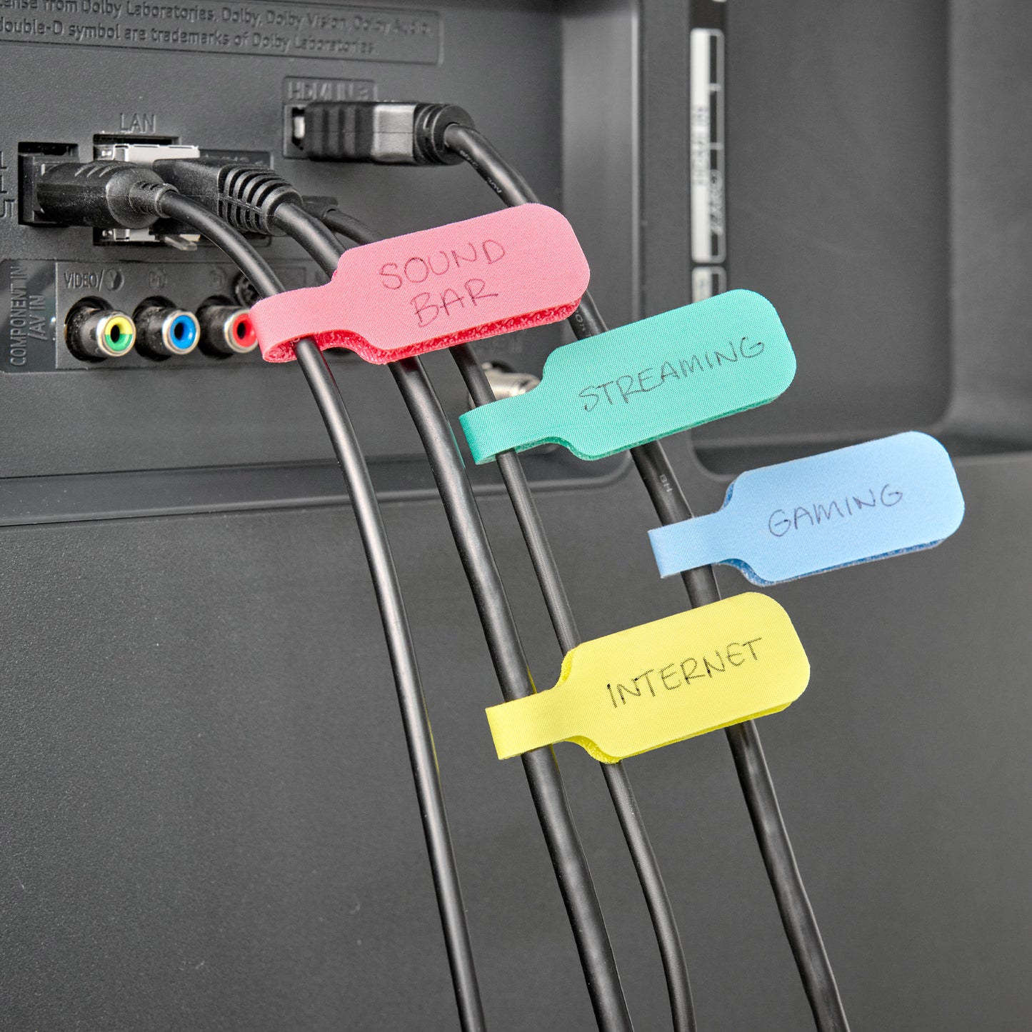 Cable Management - Assorted 20-Pack - Wrap-It Storage