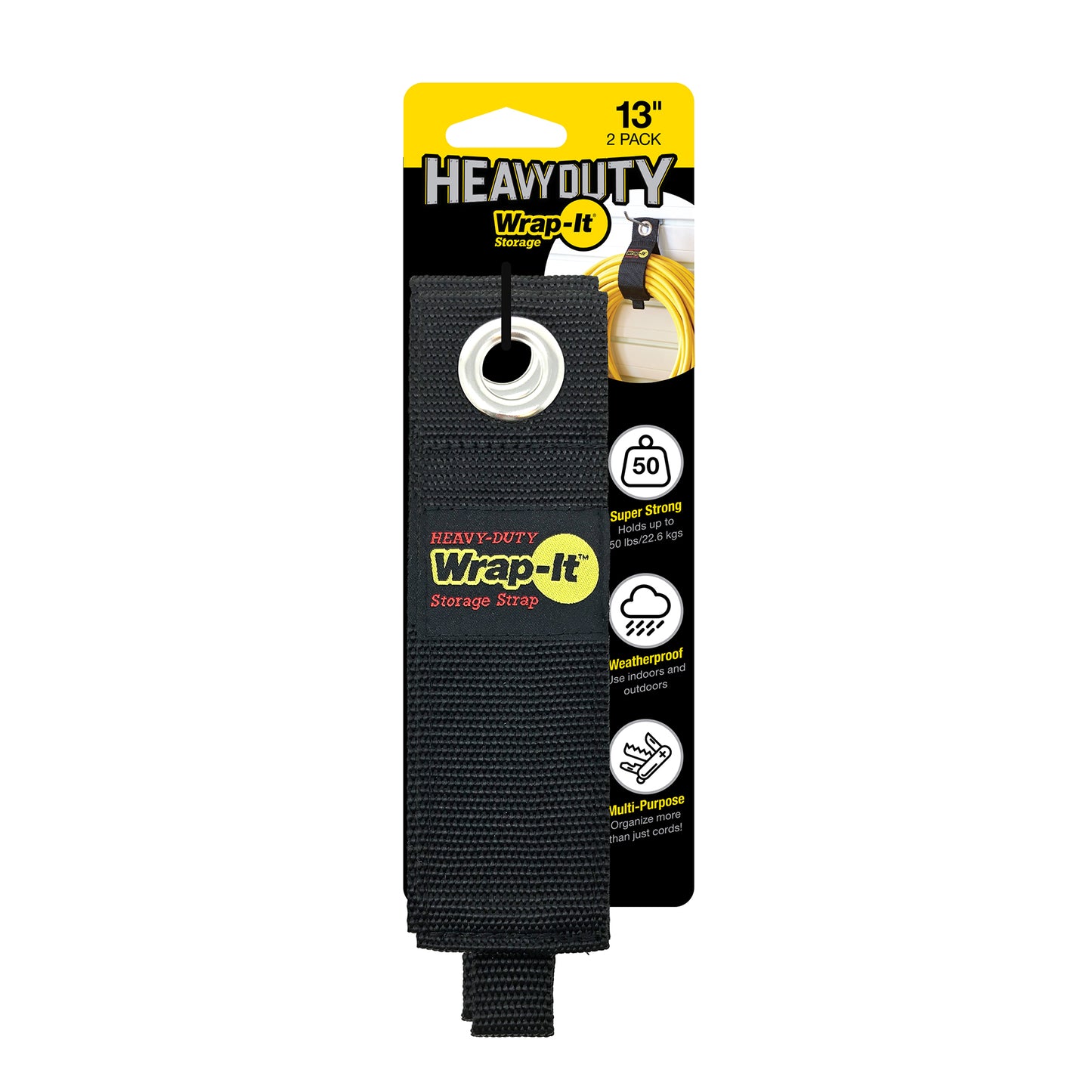 Heavy-Duty™ Storage Straps - 13-in. (2-Pack)