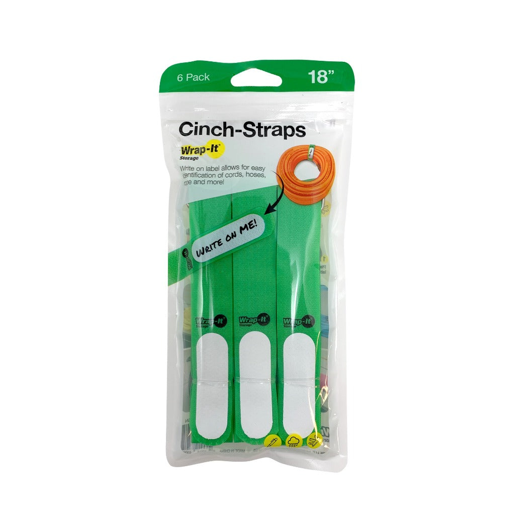 Cinch-Straps 18" (6 Pack) - Wrap-It Storage