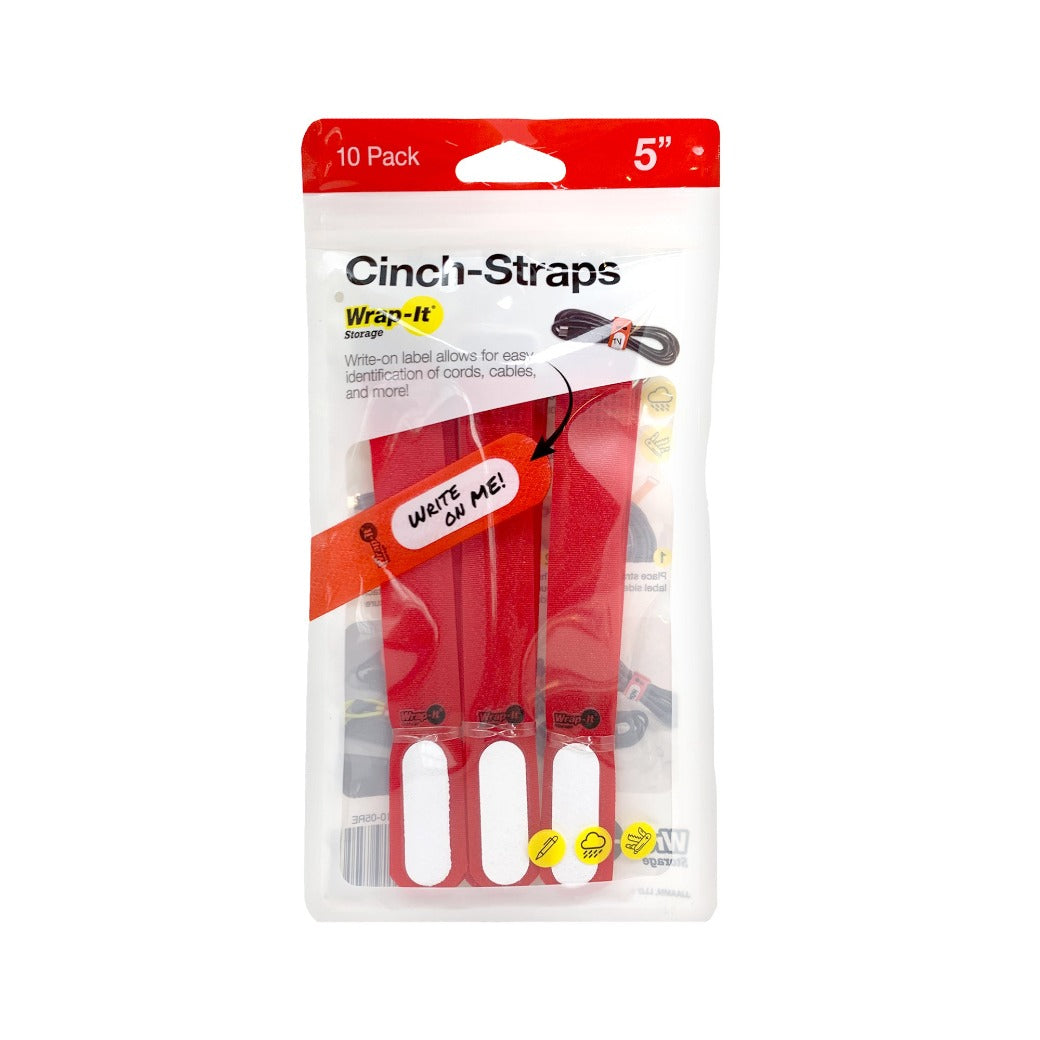 Cinch-Straps 5" (10 Pack) - Wrap-It Storage