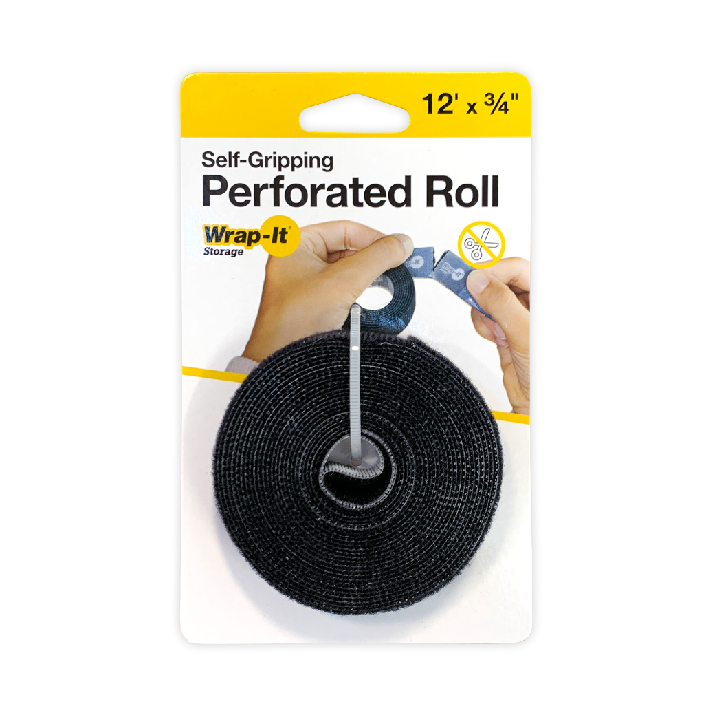 Self-Gripping Perforated Roll 12-ft. - Wrap-It Storage