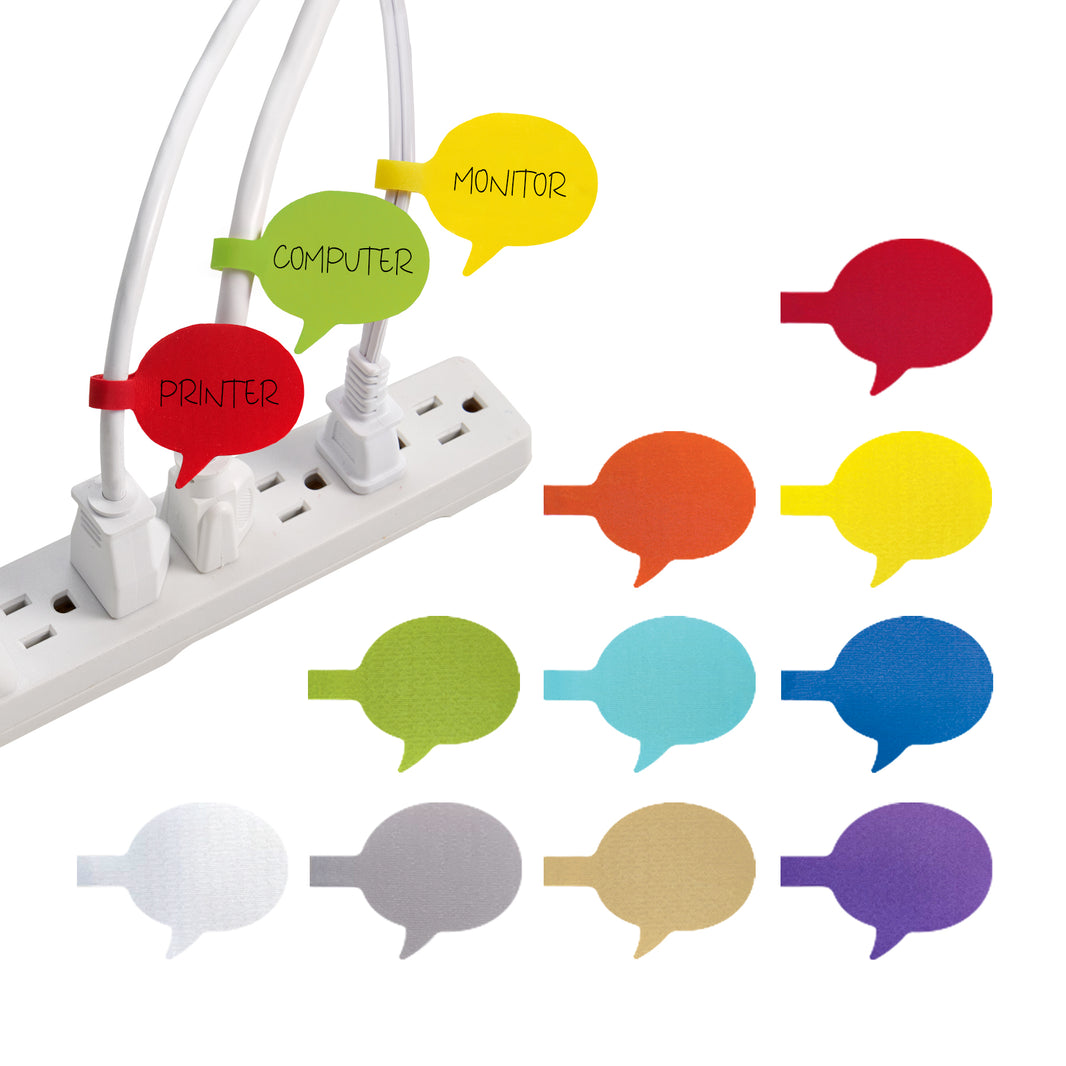 Wire Labels Cord & Cable Label Tags WrapIt Storage