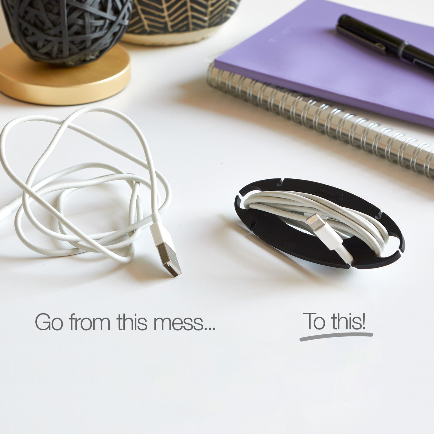 Tangle-Free Cord Wrap