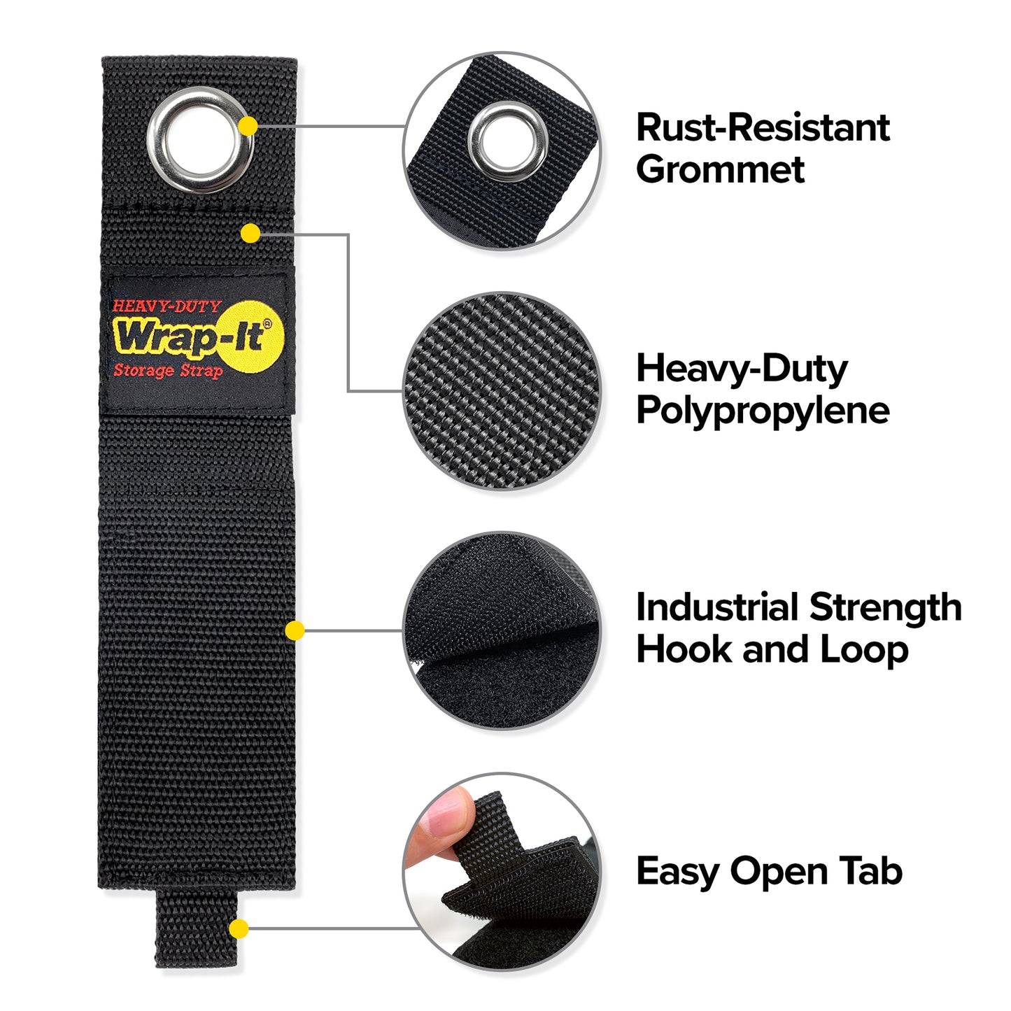 Heavy-Duty™ Storage Straps - 13-in. (2-Pack)