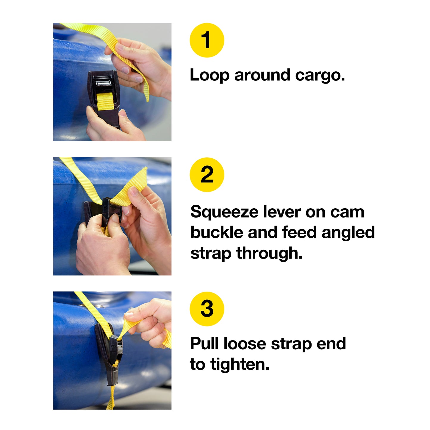 Cam Straps - 12-ft. (2-Pack) - Wrap-It Storage