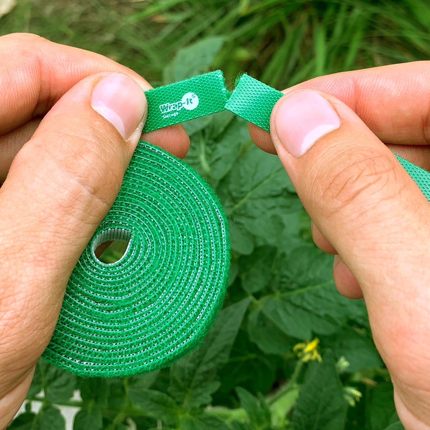 Self-Gripping Perforated Roll 12' x .50" Green - Wrap-It Storage